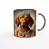 Keramiktasse mit Vizsla Hund